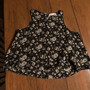 Floral crop top
